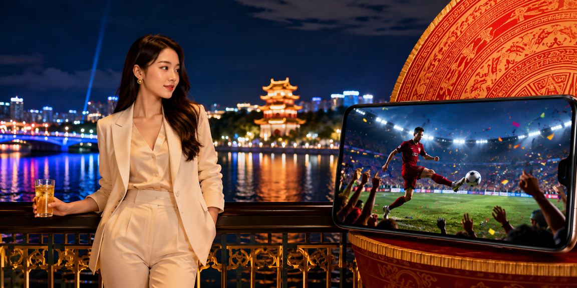 Người hâm mộ bóng đá tại Huế theo dõi trận đấu và kèo thể thao buổi tối